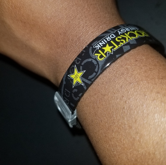 New Rockstar Energy Drink PARTY Like a Rockstar Taglio Bracelet - Picture 2 of 4